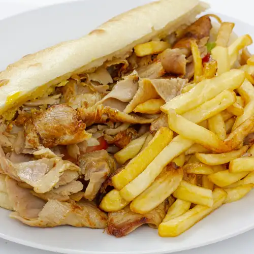 Américain kebab gratiné